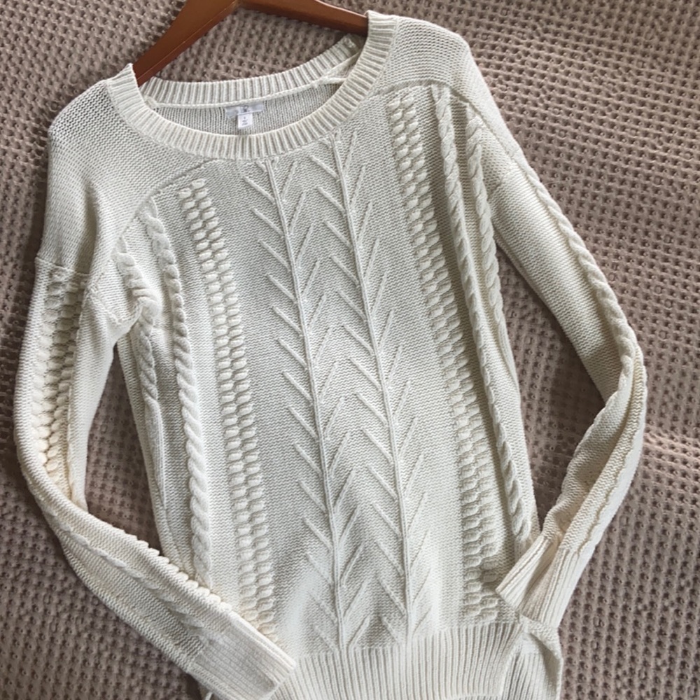White sweater